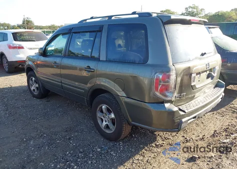 2006 Honda Pilot Ex-L z USA, uszkodzony, nr VIN 5FNYF287X6B005179